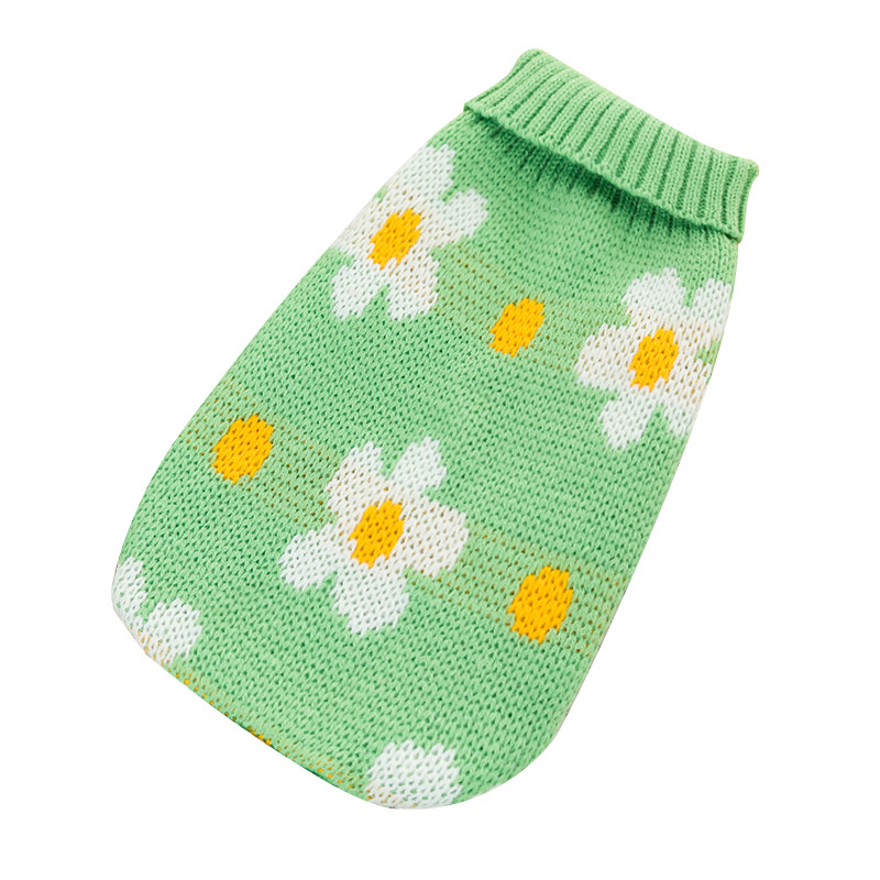 New pet sweater factory direct supply autumn and winter cat dog clothes than bear Corgi wool sweater cross-border