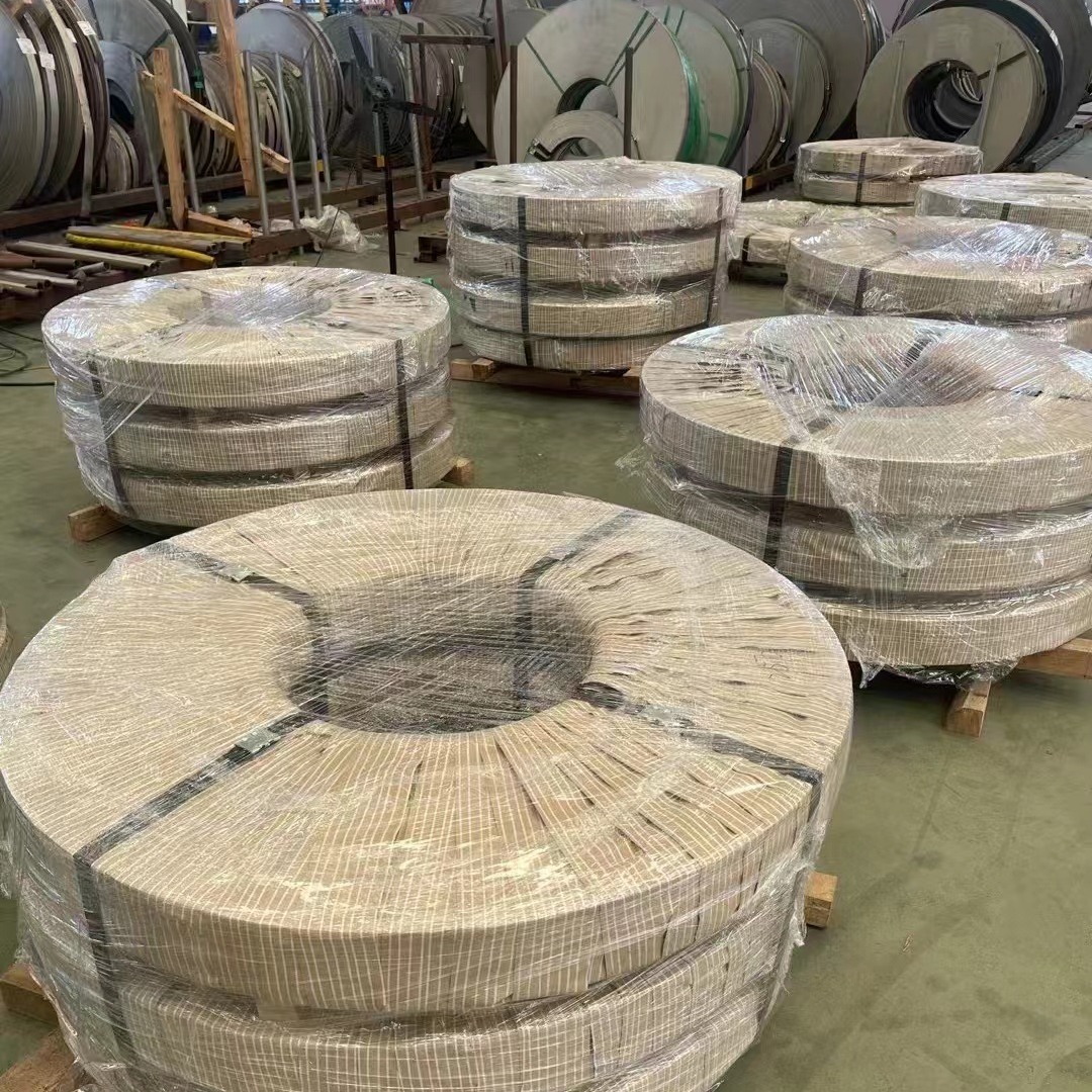 201 304 316L Steel Strip 304 Stainless Steel Strip Round Edge Deburring Cold Rolled Precision Stainless Steel Strip