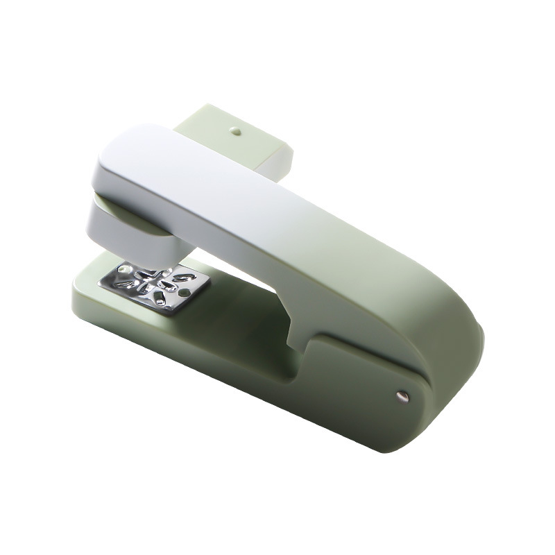 Gradient Rotatable Stapler Large Student Labor-saving Stapler High Color Value Portable Office Mid-stitching Stapler