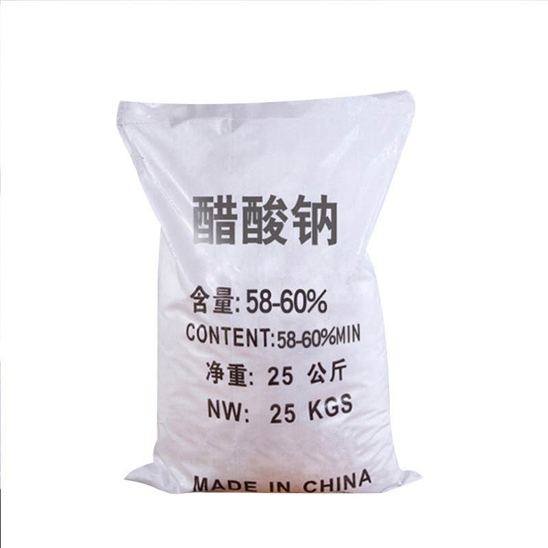 Manufacturer Wholesale 58%-60% Sodium Acetate for Warm Baby Products, Fast-Release Buffer Agent, Mordant, Sodium Acetate for Wastewater Treatment