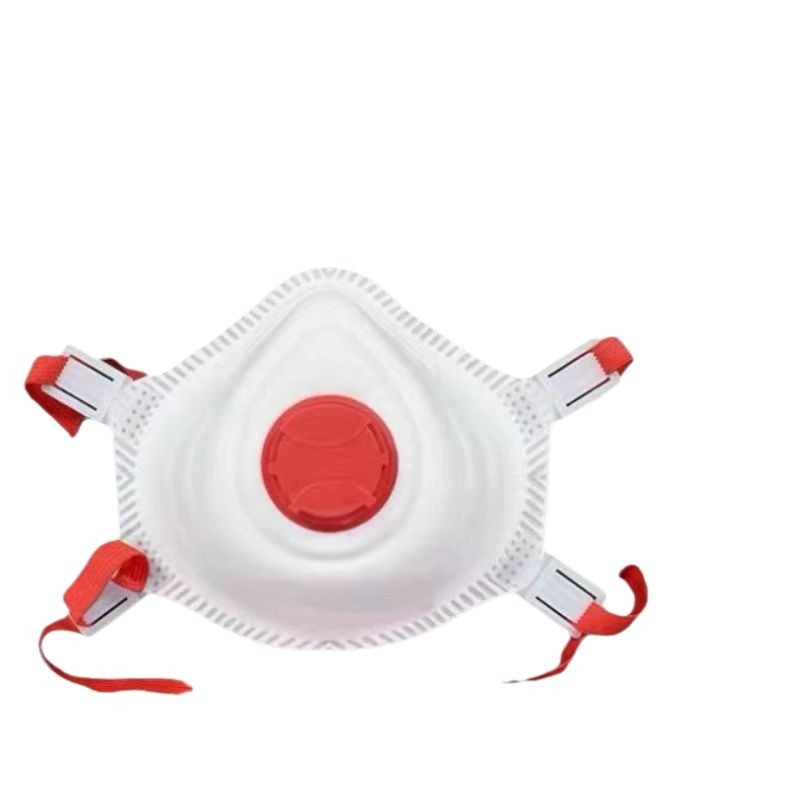 Head-Mounted Breathing Valve Dust-Proof Kn95 New Mask Industrial Dust Welding Grinding Cup Type Spray Paint Without Silicone