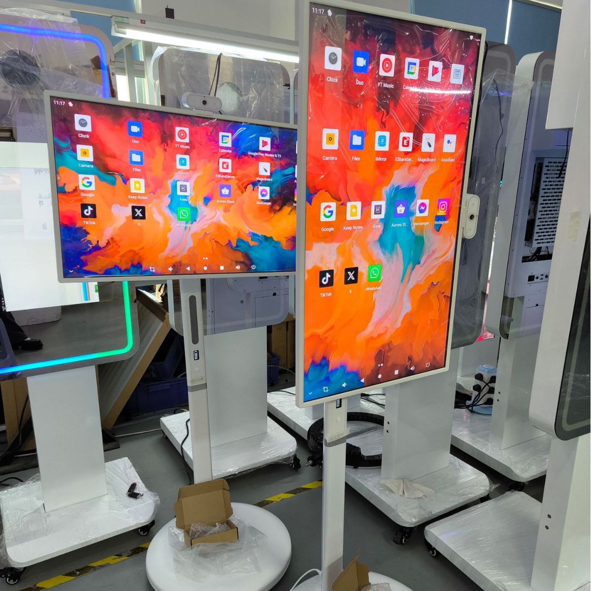 Moving at Home, Online Class Fitness, 32inch Best Friend Machine Leisure and Entertainment, Commercial Lecture, Tea Party