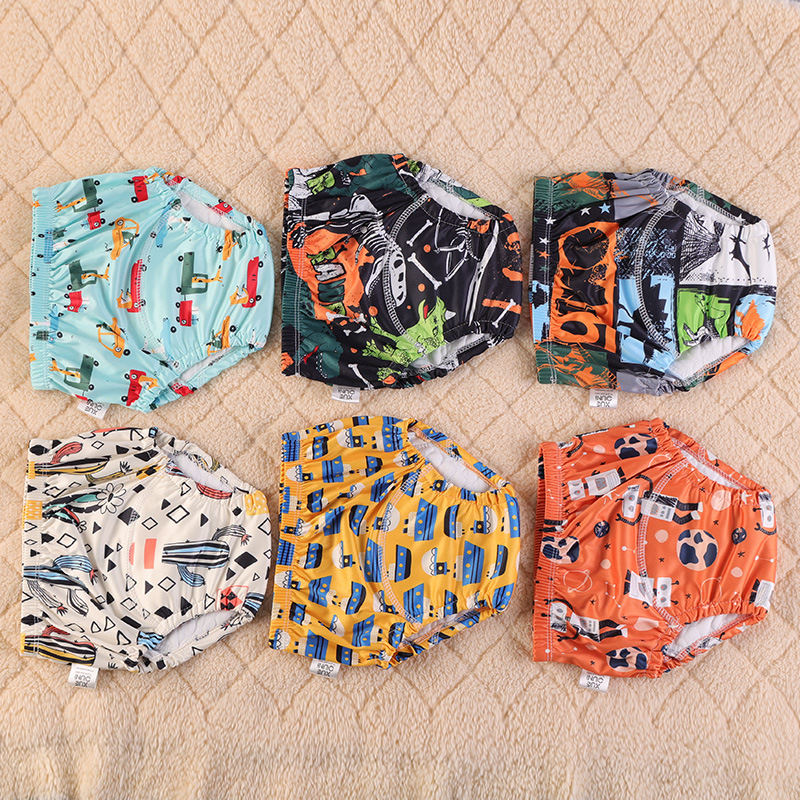 Xue Oni Baby Training Pants Underwear Washable Diaper Pocket Learning Pants Baby Cloth Diaper Breathable Diaper Pocket All Year Round