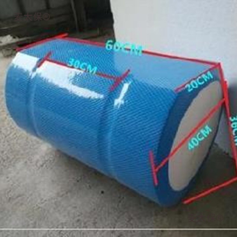 Solid Cylindrical Rotational Molding Floating Aquaculture Float for Marine Use, Plastic-Coated Fixed Buoy for Boats, Metabo