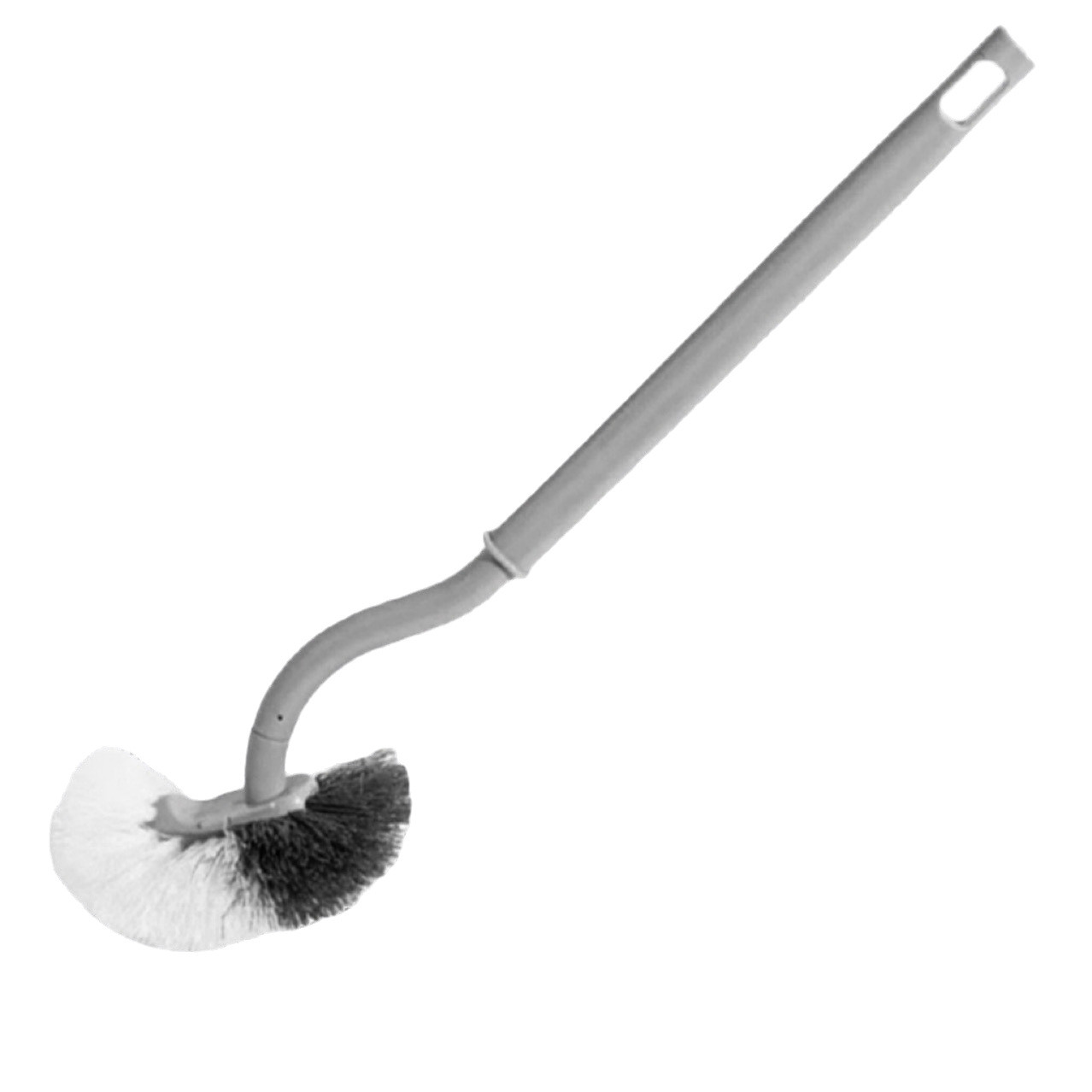 Japanese Wall-mounted Type S-type Toilet Brush Toilet No Dead Angle Cleaning Toilet Cleaning Brush Household Toilet Brush Soft Hair