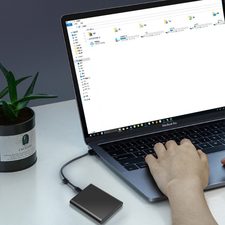 Cross-Border dedicated for expansion and upgrading of high-speed SSD mobile solid-state disk 500 gb-16tb solid-state U disk 2TB4TB