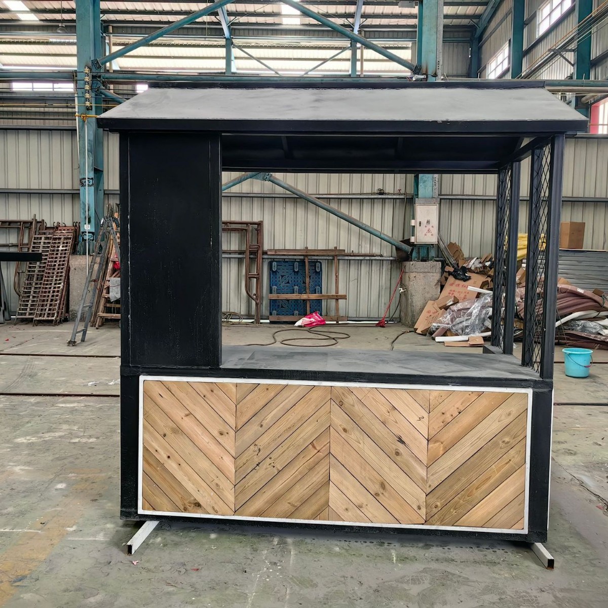 Night Market Stalls, Market Display Racks, Antique-Style Kiosks, Scenic Spots, Square Stalls, Street Stalls, Iron Shelves for Outdoor Sales