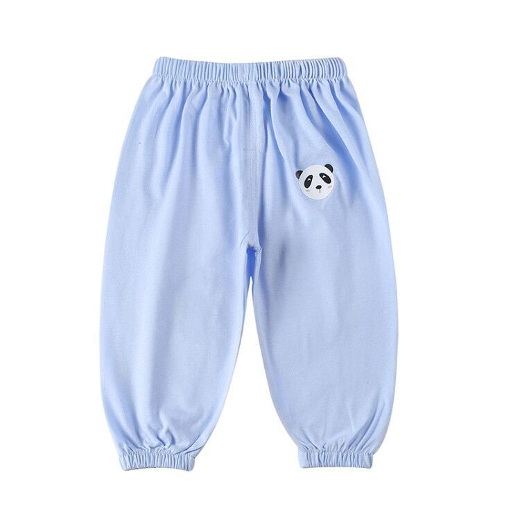 Summer new children's cotton anti-mosquito pants boys and girls baby thin loose casual bloomers a generation of hair
