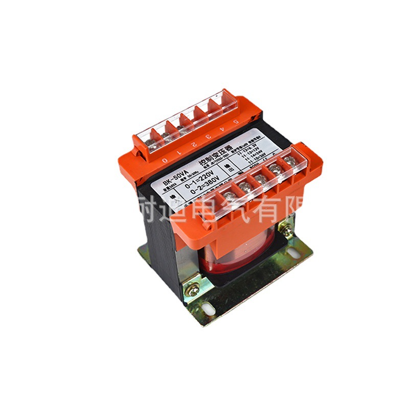 BK-50VA 0-220V-380V/0-6.3V-12V-24V-36V low frequency control transformer wholesale