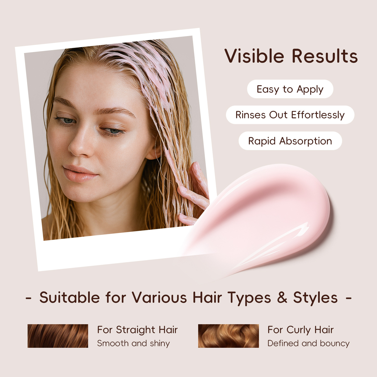 Cross-Border New Product Laiko Sakura Sheet Hair Mask 8g Repairs, Moisturizes, Restores Luster and Smoothness, Factory Spot Wholesale