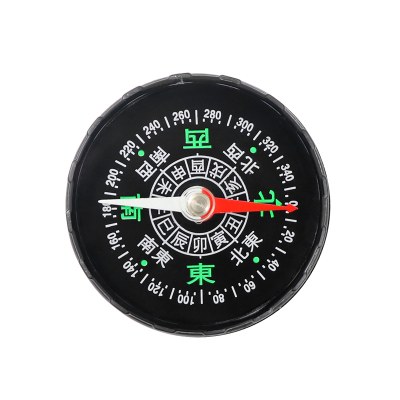 Compass plastic oil-filled mini Chinese compass directional portable pocket small teaching supplies outdoor professional manufacturers