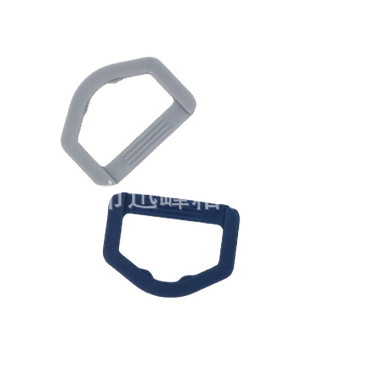 Manufacturer Wholesale Plastic Pentagonal Ring D-Shaped Buckle Outdoor Luggage Accessories Semi-Circular Support Color DIY Fixing Buckle