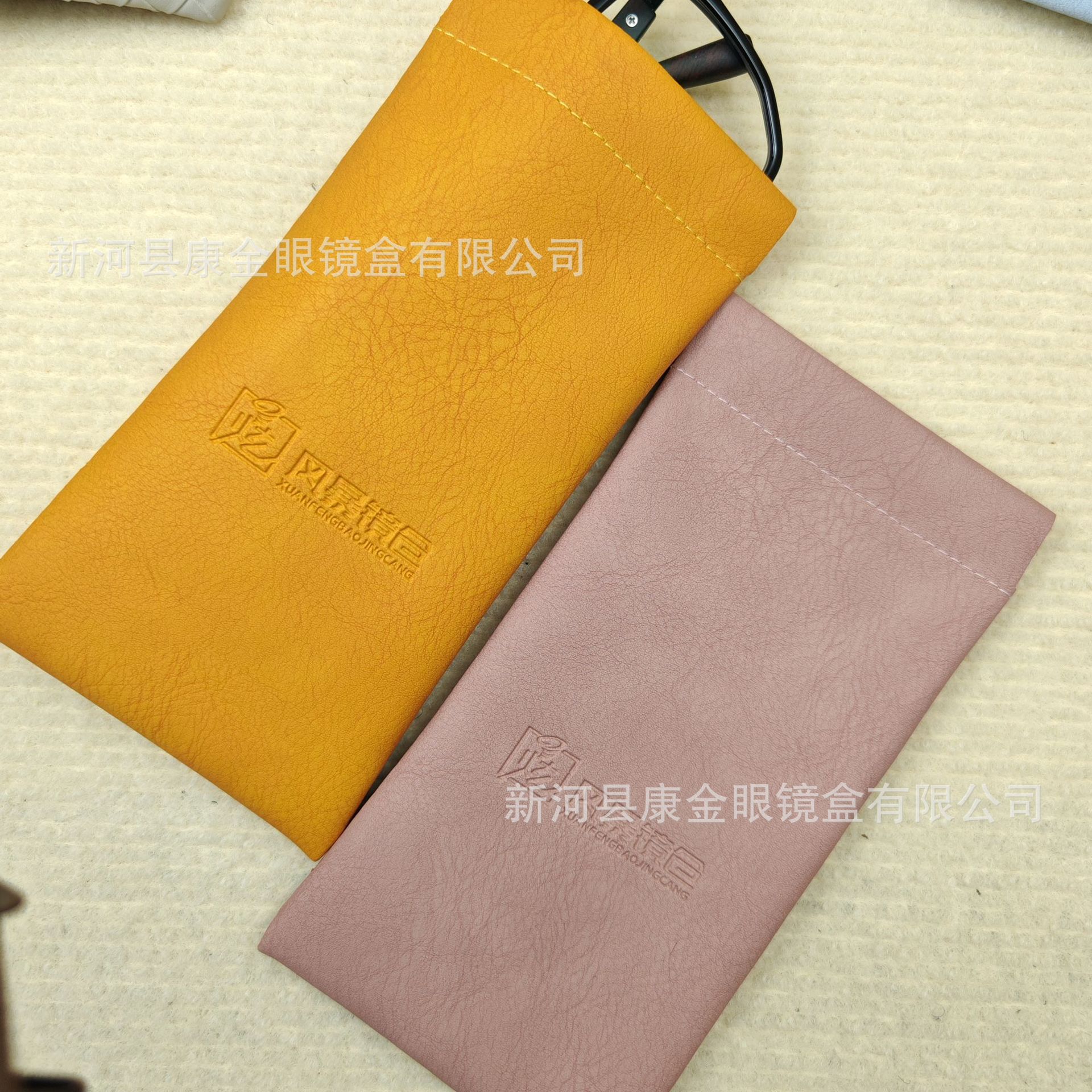 Xinkangjin automatic closing glasses bag manufacturers supply portable sunglasses sunglasses myopia storage bag