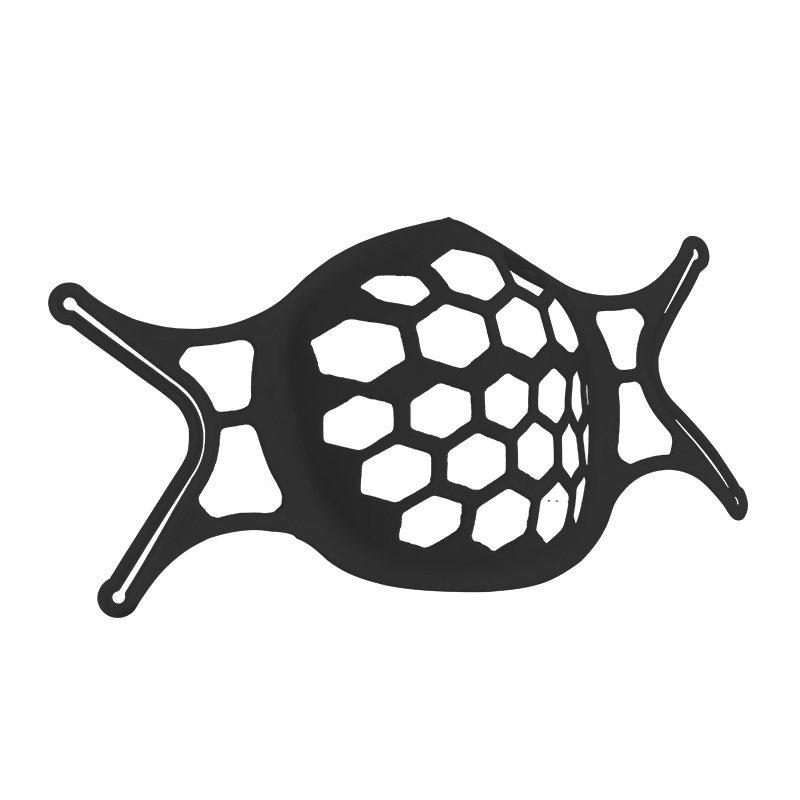 Mask holder anti-stuffiness device with lanyard mask anti-stuffiness inner support 3D three-dimensional washable mask holder