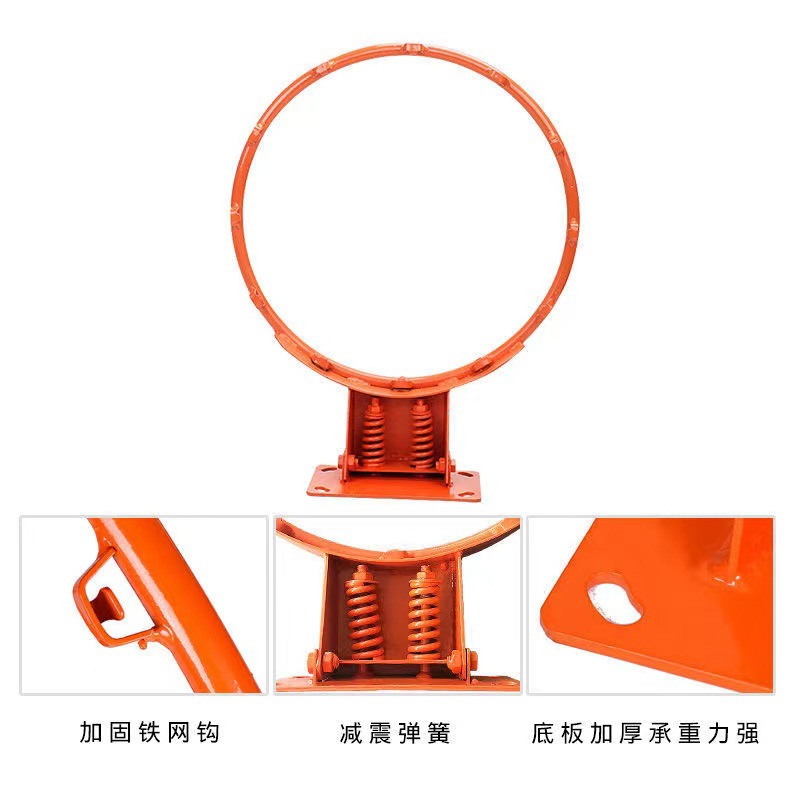 Basketball Rack Adult Standard Outdoor Basketball Frame Wall Mounted Shooting Rack Indoor Children Standard Basketball Basket