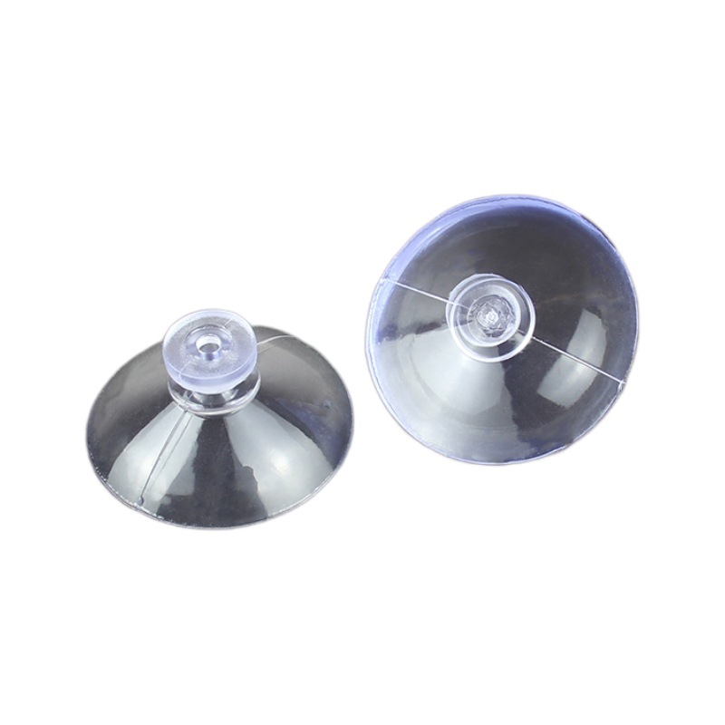Fence special thickened suction cup mushroom head transparent suction cup 35mm flat head suction cup glass suction cup silicone suction cup