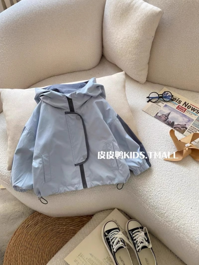 Новая весенне-осенняя одежда для мальчиков, корейский стиль, куртка для девочек