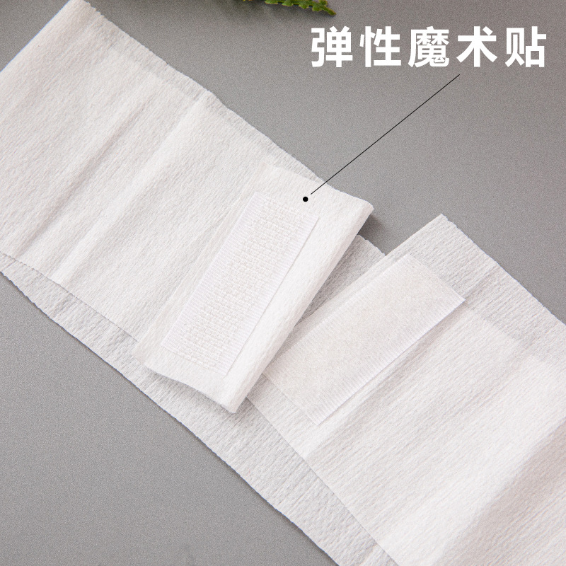 Disposable Velcro hair band beauty salon Skin management care spa white elastic non-woven hair band