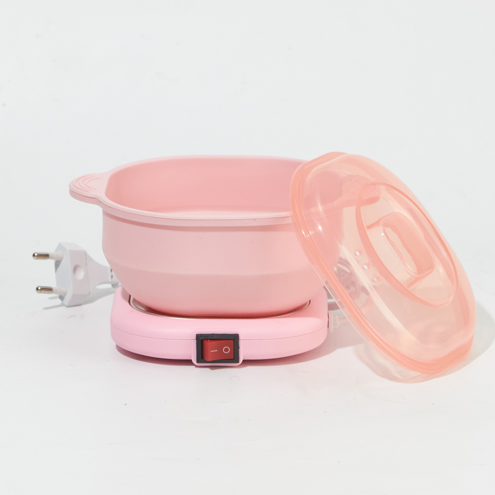 Foldable Silicone Wax Pot Heating Wax Beans Non-Stick Pot Easy to Clean Beauty Care Hair Removal Wax Machine Easy to Clean