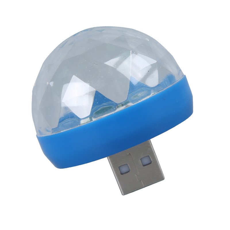 USB small magic ball disco lamp wholesale party disco atmosphere lamp car mobile phone mini DJ small magic ball lamp