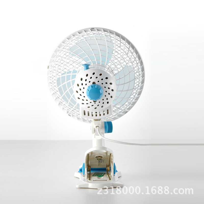 Zhonglian Genuine Shaking Head Fan Table Clip Fan Zl01-200 Household Electric Fan Small Table Fan Desktop Small Fan