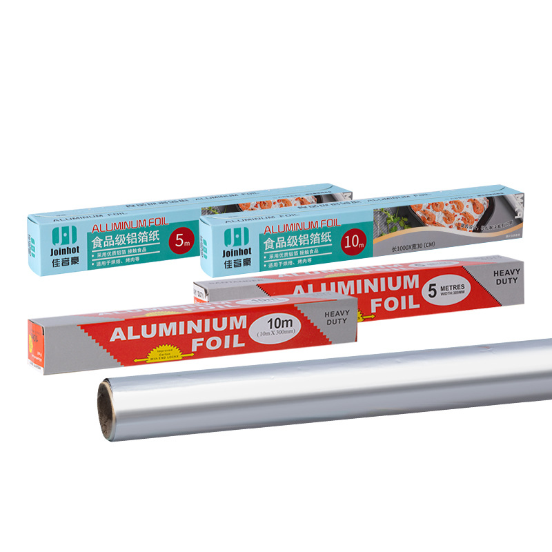 Thickened Baking Aluminum Foil Paper Barbecue Air Fryer Barbecue Tin Paper Commercial Household Food Grade Oven Tin Foil Paper