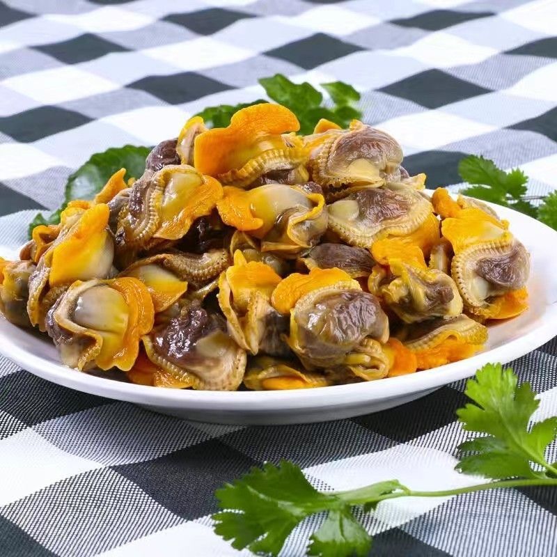 Fresh Frozen Blood Clam Meat Seafood Without Sand, Clam Meat, Blood Clam Meat, Clam Meat Seafood 500g Sf Express