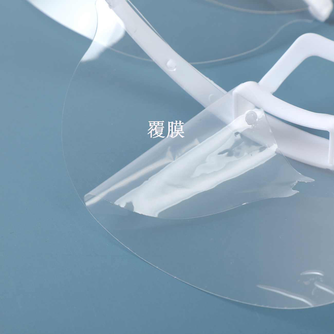 Saliva isolation protective mask transparent food mask dustproof pc disposable kitchen catering mask in stock manufacturer