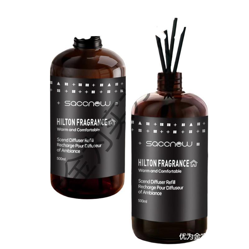 Five-Star Hotel Hilton Indoor Aromatherapy Refill Liquid for Bedroom Long-Lasting Indoor Special High-End Niche Fragrance
