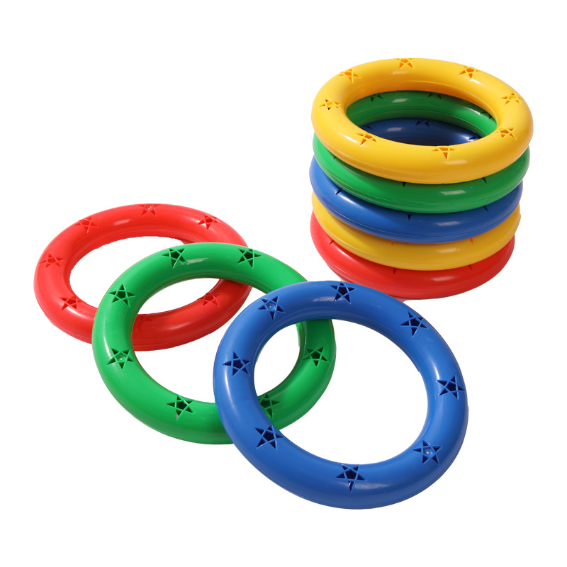 Kindergarten Morning Exercise Equipment Props Circle Children's Audio Gymnastics Ring Morning Exercise Dance Bracelet Small Class Hand Bell Toy