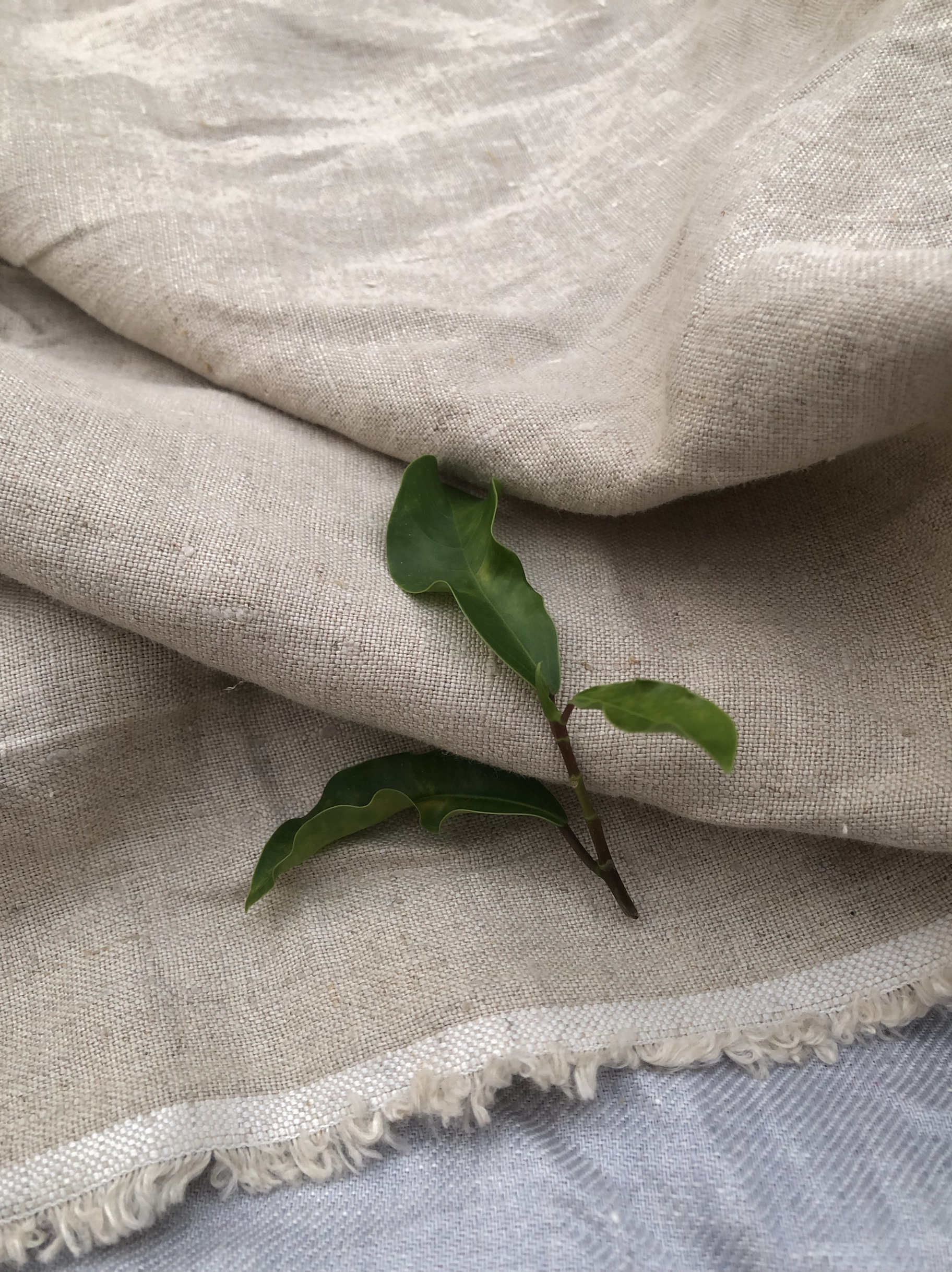 100% Pure Hemp Thickened Raw Hemp Color Fabric Other Shirts