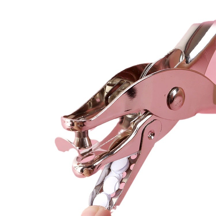 Hole Puncher 6MM Round Hole Puncher Paper Puncher Hand Puncher Student Stationery Financial Puncher