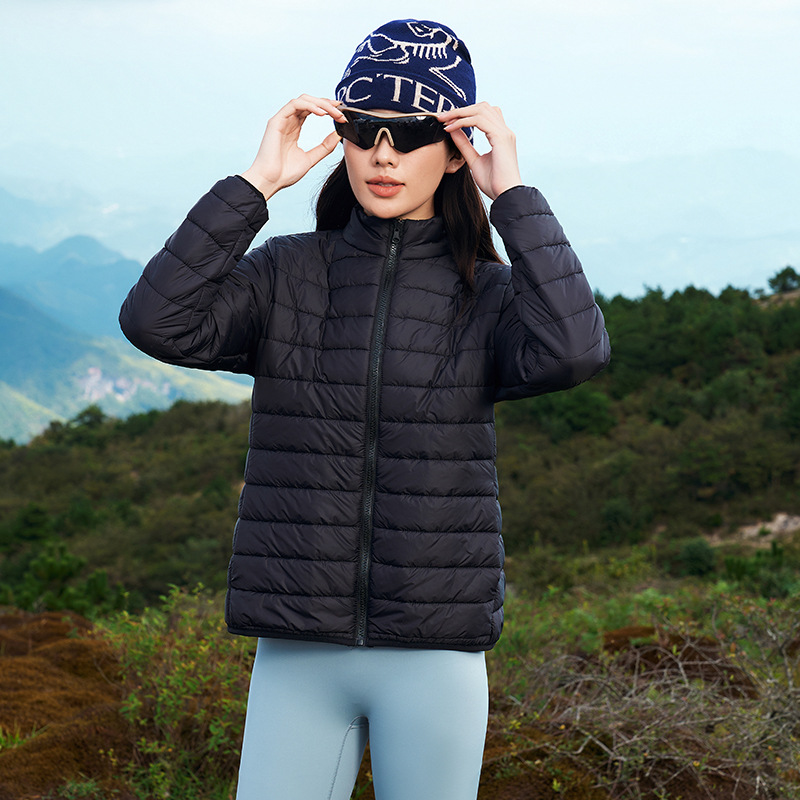 Women's New Autumn and Winter Collarless Intimates with Cashmere Coat, Light down Cotton Jacket, Women's Short Style 62121