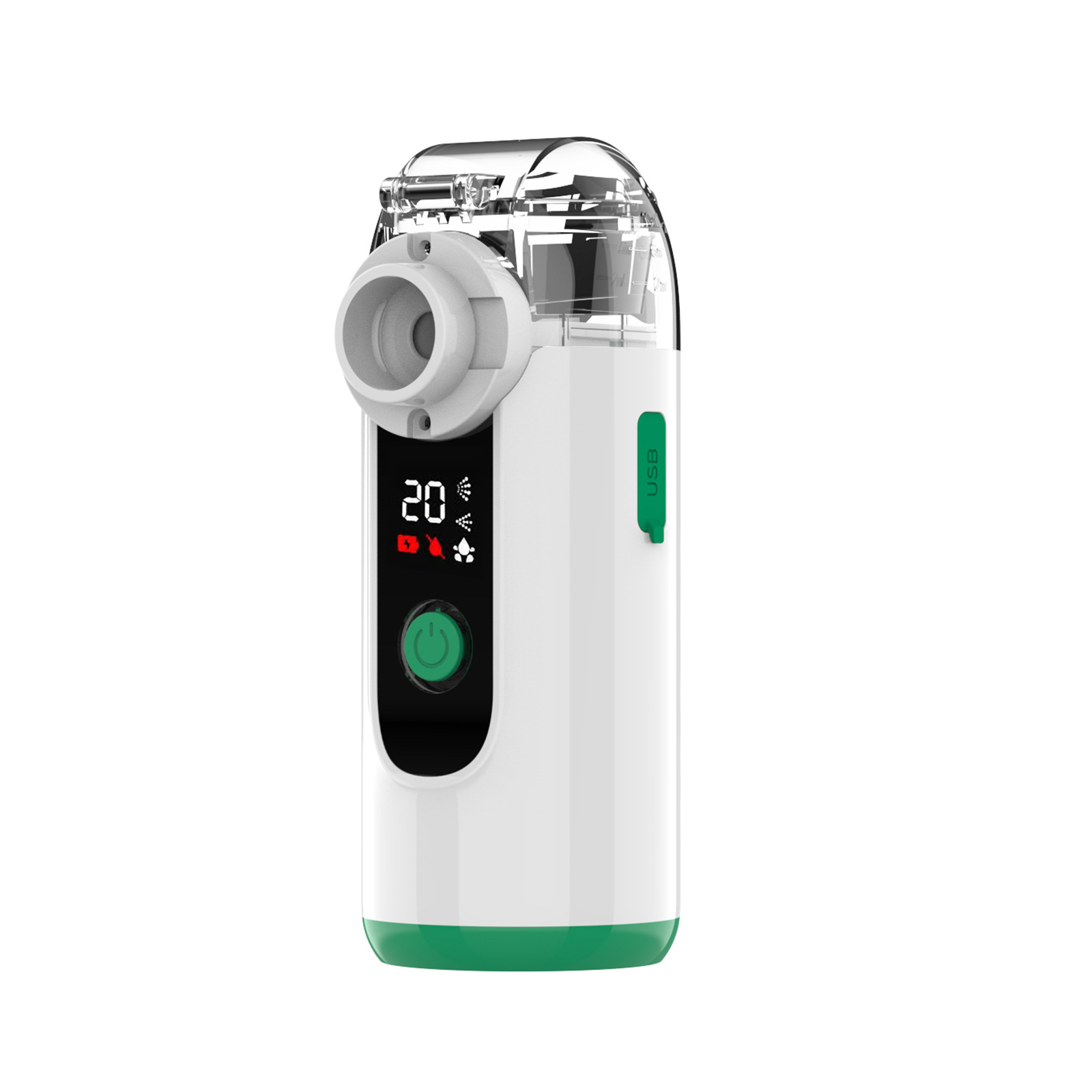 Fudikang New Smart Digital Display Atomizer Portable Household Children's Atomizer with Timing Function
