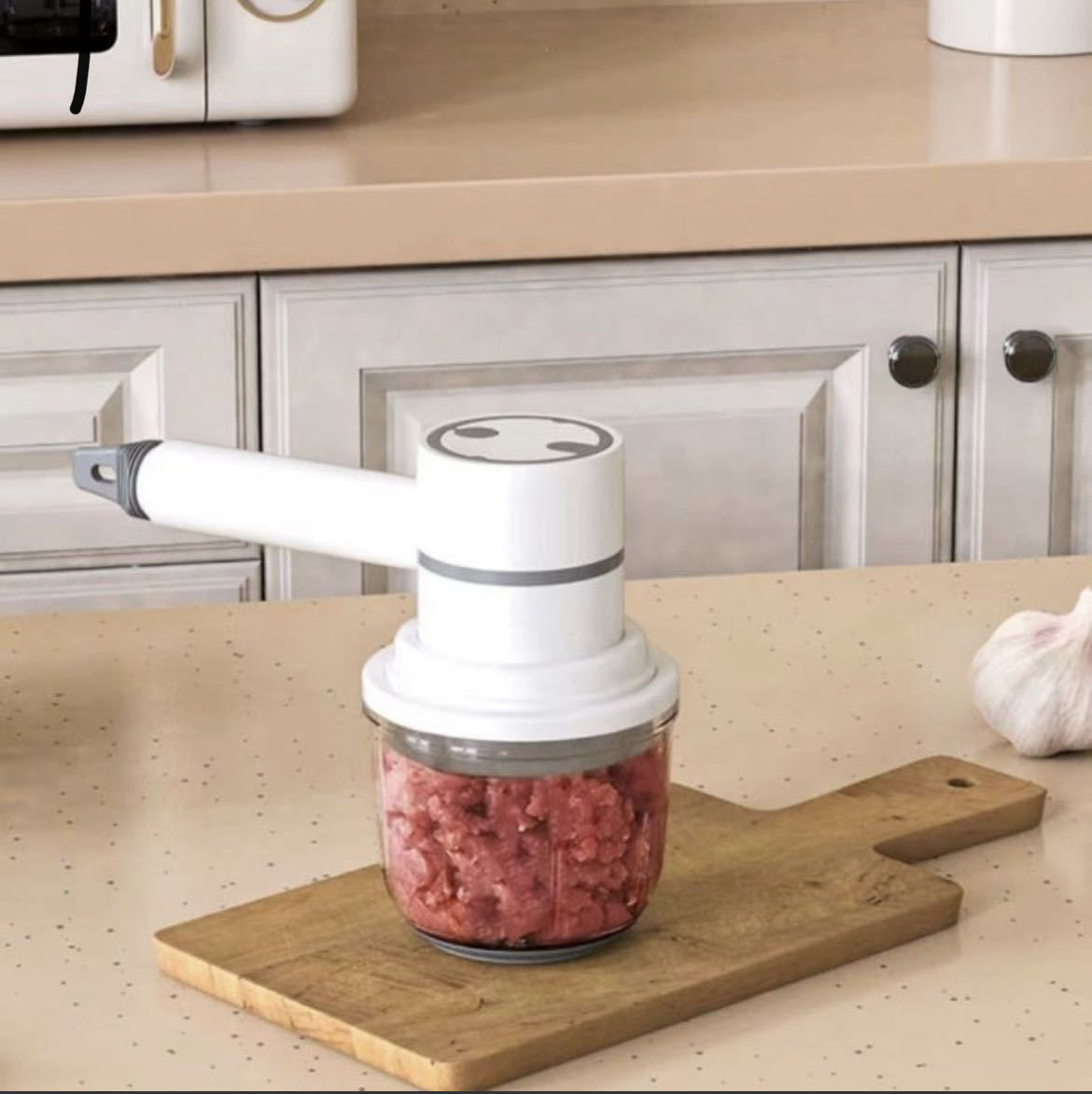 Electric Egg Beater, Kitchen Pestle, Multifunctional Garlic Masher, Cream Whipper, Wireless Mixer, Garlic Machine