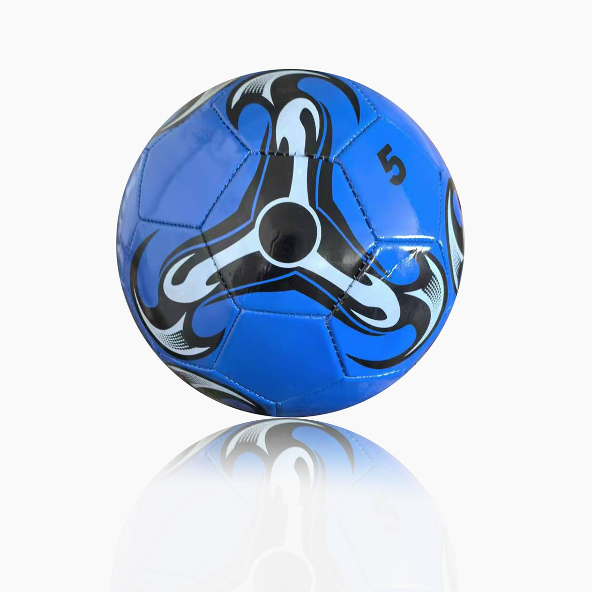 Manufacturer's Ready Stock No. 5 Machine-Sewn Football Wholesale Pvc Football 11-Person-Made Export Gifts Street Stalls