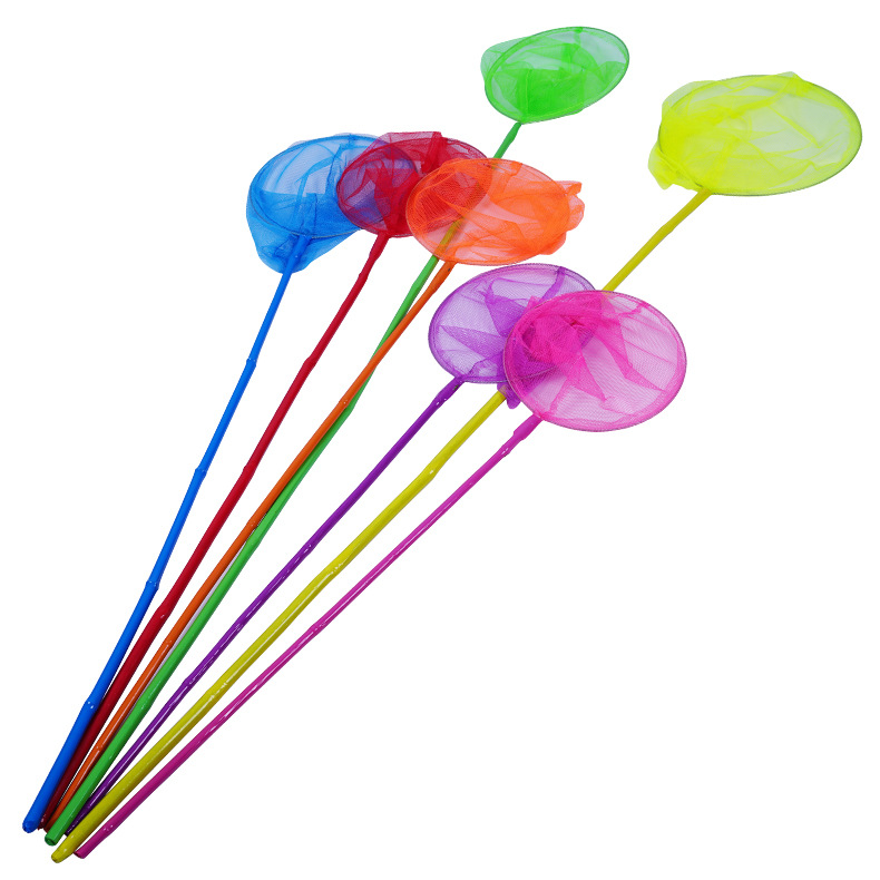 Factory direct supply catch butterfly dragonfly net bamboo pole children's net wholesale water toys children's fishing net