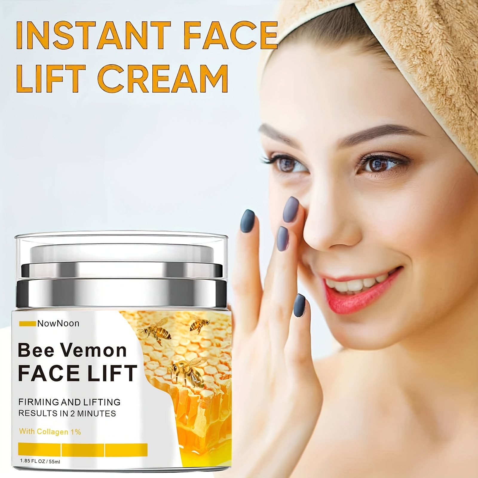 【Ndc】Cross-Border Nownoon Bee Vemon Day&Night Face Lift 55ml