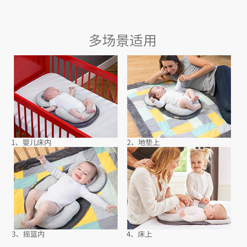 Anti-spitting milk factory confinement center pillow baby pillow shaped pillow Amazon cross-border newborn anti-startling