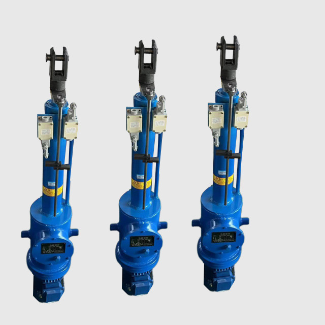 DYTP Electric Hydraulic Push Rod Electric Large Thrust Heavy Duty Industrial Grade Stroke Adjustable Telescopic DC Hydraulic Push Rod