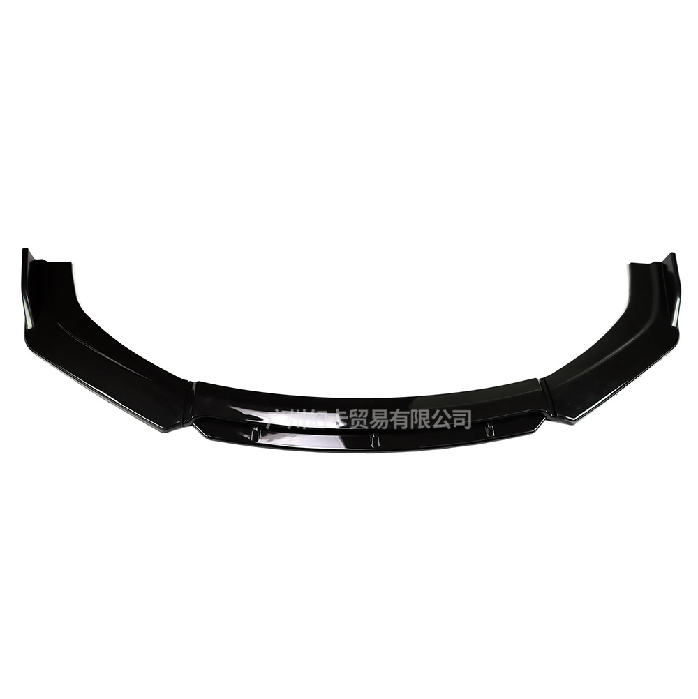 Automobile General Four-section Front Shovel Automobile Four-section with Red Trim Strip Front Lip Small Envelope Front Bumper Front Shovel Angle