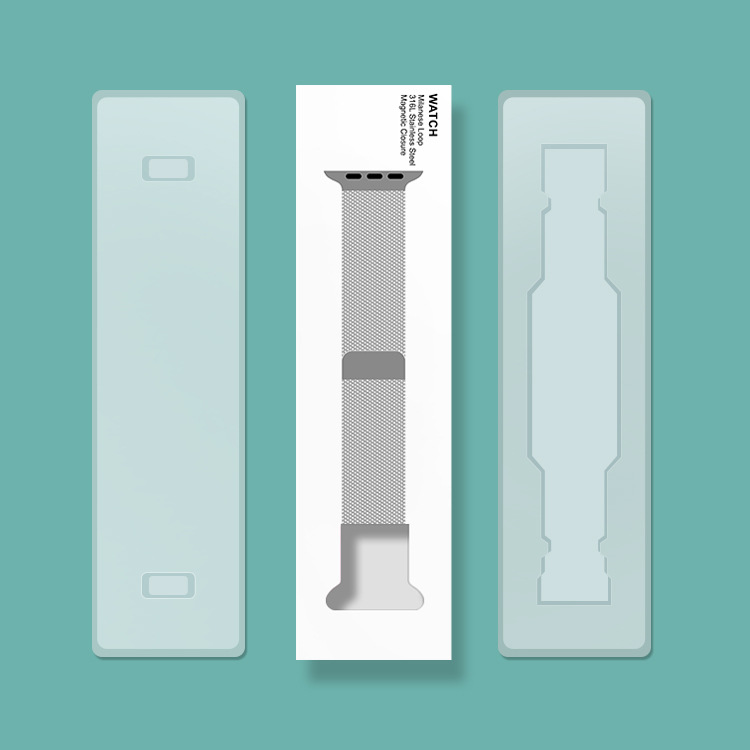 Source manufacturers spot neutral apple watch apple strap box PVC blister inner strap packaging box