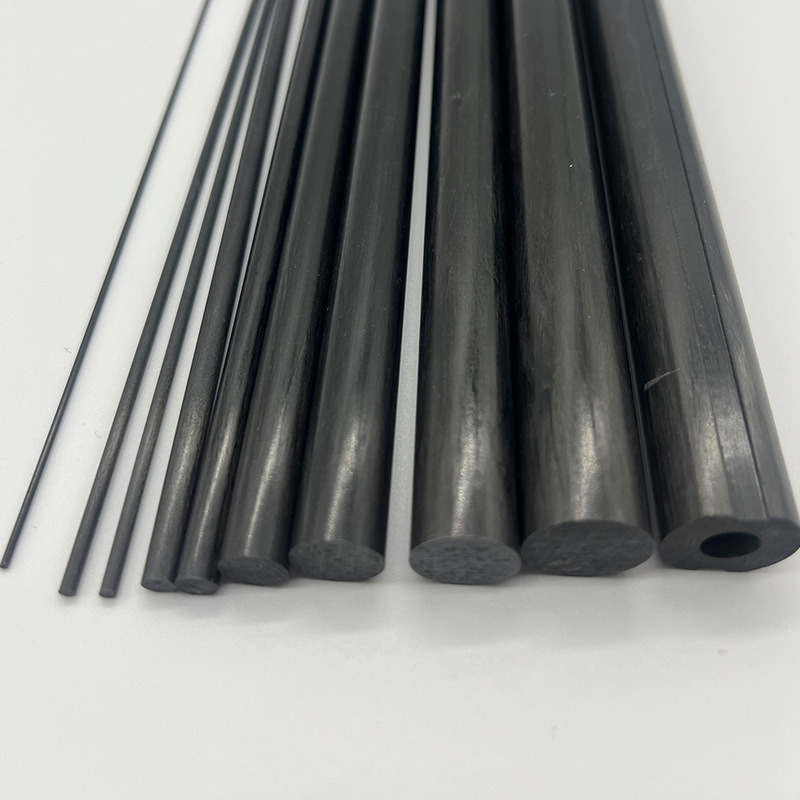 Squeeze Carbon Stick High Strength Carbon Fiber Stick Twill Plain Weave Carbon Fiber Stick Matte Bright Face Carbon Fiber Roll