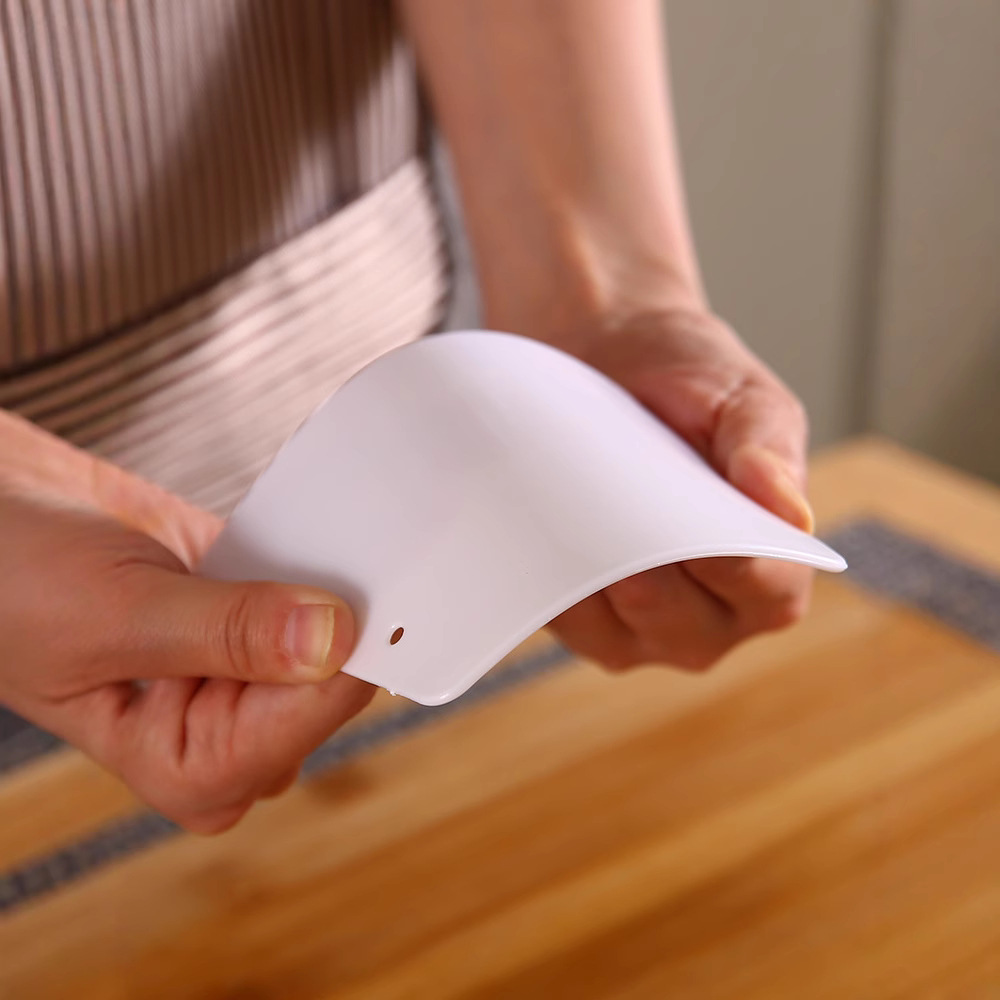 Dough Cutting Knife Zhanyi Plastic Scraper Cake Cream Soft Scraper Scraper Oil Board Bread Dough Cutting Pp Scraper Dough Knife