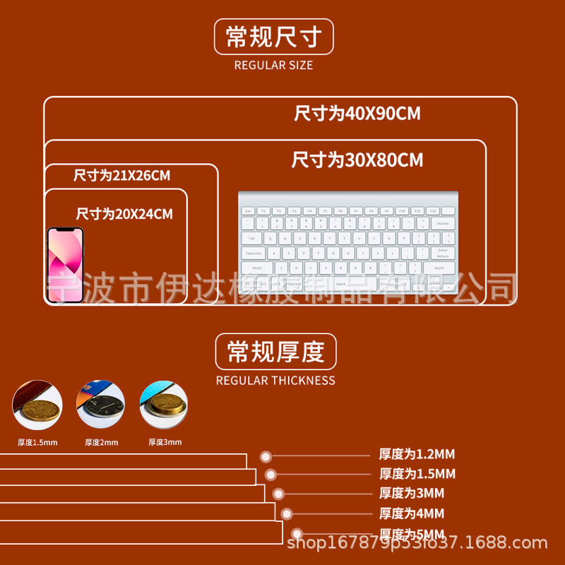 Mouse Pad Customized with Pictures, Extra Large Desk Pad, E-Sports Game Animation Gift Advertising Mouse Pad, Custom Keyboard Pad