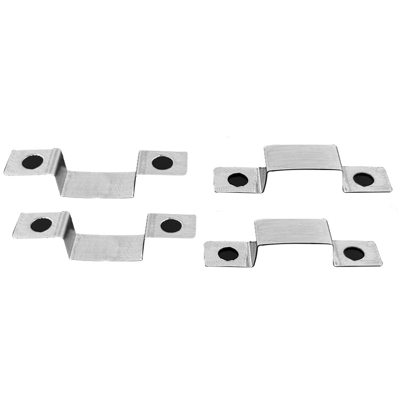 Led Light Strip Fixing 201 Stainless Steel Bow-Shaped Clip Hard Light Strip U-Shaped Clip Linear Light U-Shaped Clip Lighting Fixture