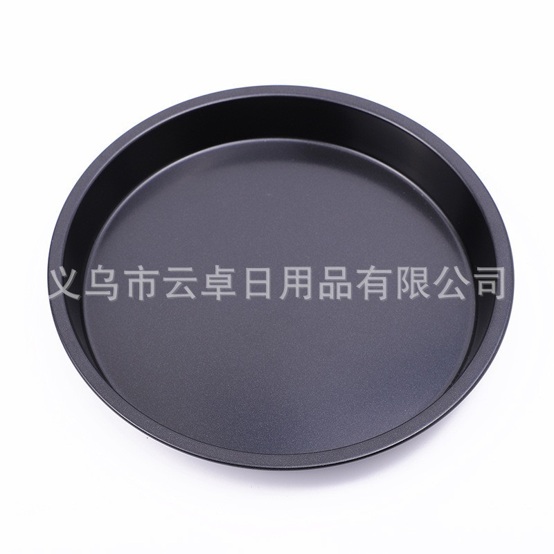 Factory Wholesale Cake Mold Household Round pizza Pan Thickened Non-stick Pan Round Baking Oven pizza Pan