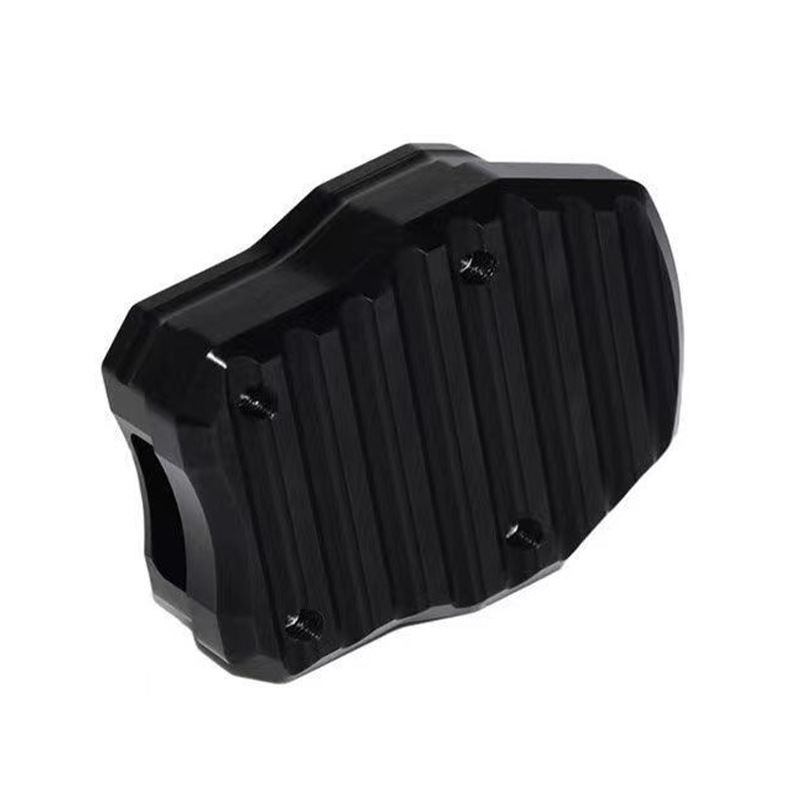 Cnc Modified Side Support Base Motorcycle Foot Support Enlarged Base Calf Electric Vehicle Side Stand Anti-Slip Pad Side Column Pad