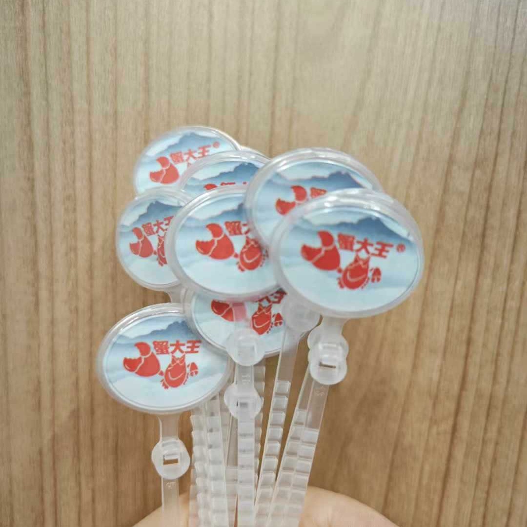 Traceable Chicken, Duck and Goose Tie Buckle, Chicken Foot Buckle, Poultry Traceability, One Thing, One Code, Anti-Counterfeiting, Traceable Chicken Foot Buckle, Crab Ring Buckle