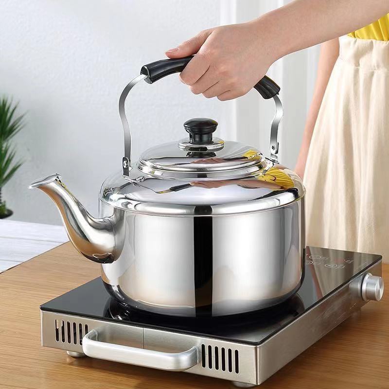 Professional generation sound kettle non-magnetic stainless steel thickened Zhongbao kettle induction cooker gas universal kettle is not charged